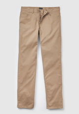 HILTL Dude Essential Cotton 5-Pocket Trouser - Khaki