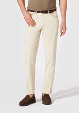 HILTL Dude Essential Cotton 5-Pocket Trouser - Stone