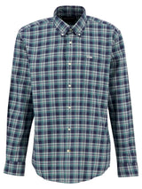 Turville Regular Checked Shirt - Oak Hall