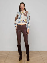 Osiris Jacquard Cardigan - Oak Hall