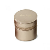 Round Mini Zip Case - Oak Hall