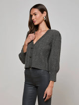 Talulla Sh Pad Cardigan - Oak Hall
