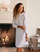 James Hooded Mini Cape Dress - Oak Hall