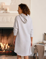 James Hooded Mini Cape Dress - Oak Hall