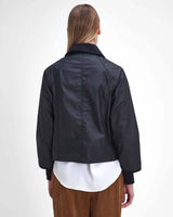 Cropped Beadnell Wax Jacket - Oak Hall