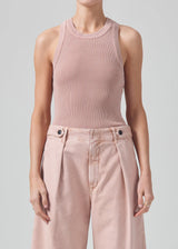 Isabel Rib Tank - Oak Hall