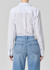 Avni Slim Shirt In Blue Micro Stripe - Oak Hall