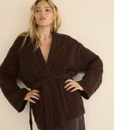 Alpine Cardigan - Sycamore Bark