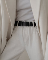 B-Low The Belt Milla Leather Belt - Black Silver