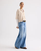 Tiny Dancer Jean in Vintage Wash Denim - Vintage Wash