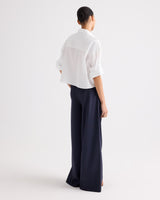 Next Ex Shirt in Superfine Cotton - White