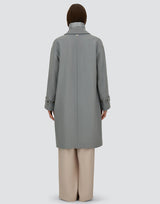 Manteco Wool Sb Coat W Detachable Bib