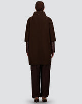 Ecowool Cocoon Coat W/ Removable Nylon Sleeves