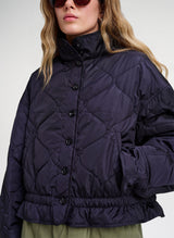 Claudia Quilted Jacket - Maritime Navy