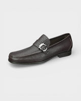 Caspian 2 Bullhide Gancini Loafer - Oak Hall