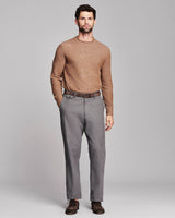 Billy Reid Numajiri Fox Jacquard Sweatshirt - Oak Brown