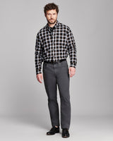 Billy Reid Block Check Tuscumbia Classic Shirt - Black Multi