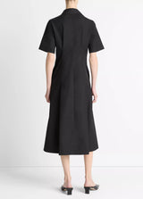 Short Sleeve Shirt Dress - Oak Hall