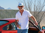 Terrycloth Button Down - Oak Hall