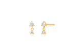Prong Set Diamond Dangle Stud Earring - Single - Oak Hall