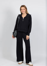 Elliott Lauren Comfort Zone Wide Leg Pant - Black