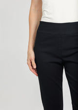 Elliott Lauren Control Stretch Faux Jean - Black