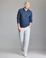 Long-Sleeve Pensacola Polo - Oak Hall