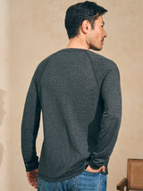 Long Sleeve Cloud Henley - Oak Hall