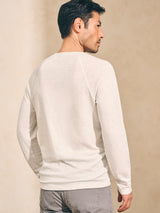 Long Sleeve Cloud Henley - Oak Hall