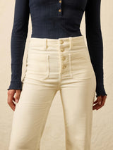 Stretch Terry Cord Patch Pocket Pant - Oak Hall