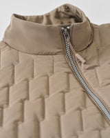 Belfry Quilted Puffer Vest - Khaki