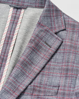 Gulf Coast Pane Knit Sport Coat - Charcoal