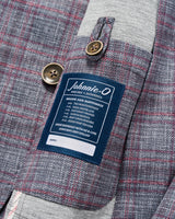 Gulf Coast Pane Knit Sport Coat - Charcoal
