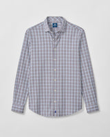 Natural Performance Button Down Shirt - Highland Pane - Kona