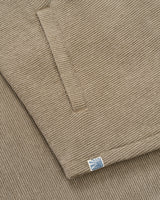 Jersey Hooded Shacket - Tan