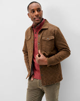 Quilted Chore Coat - Russet