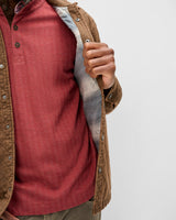 Quilted Chore Coat - Russet