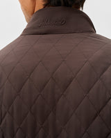 Juno Quilted Snap Jacket - Cocoa
