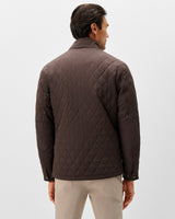 Juno Quilted Snap Jacket - Cocoa