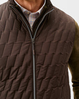 Belfry Quilted Puffer Vest - Cocoa