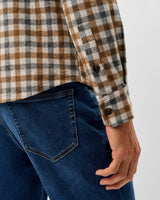 Cabin Check Lodge Shirt - Cream