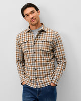 Cabin Check Lodge Shirt - Cream