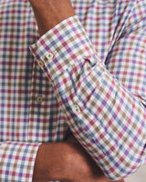 Top Shelf Cotton Button Down Shirt - Merced Check - Ripple