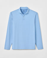 Performance Featherweight Long Sleeve Polo - Track Stripe - Sailor