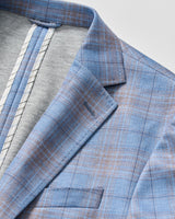 Santa Anita Plaid Knit Sport Coat - Maliblu