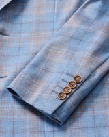 Santa Anita Plaid Knit Sport Coat - Maliblu