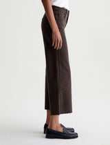 AG Jeans Saige Wide Leg Crop Jean - Sulfur Burnt Umber