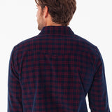 Criquet Corduroy Pearl Snap - Navy Check