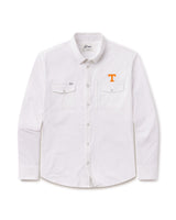 Tennessee Tailgater Long Sleeve Snap Shirt - White