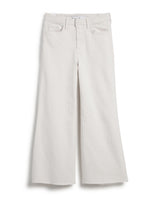 Galway Wide Leg Crop Jean - Natural